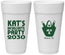 Personalized Bachelorette 24 oz Foam Cups - Beach | 60126