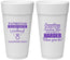Personalized Bachelorette 24 oz Foam Cups - Something Borrowed | 60130