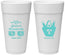 Personalized Bachelorette 24 oz Foam Cups - Beach Sun Never Sets | 60136