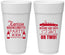 Personalized Bachelorette 24 oz Foam Cups - Before She Says I Do | 60142