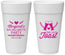 Personalized Bachelorette 24 oz Foam Cups - One Last Toast | 60147