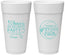 Personalized Bachelorette 24 oz Foam Cups - Manis Mimosas | 60149