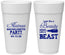 Personalized Bachelorette 24 oz Foam Cups - Beauty Beast | 60161
