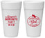 Personalized Bachelorette 24 oz Foam Cups - Official Girl Code | 60176