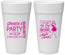 Personalized Bachelorette 24 oz Foam Cups - Drink The Night Away | 60182