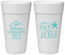 Personalized Bachelorette 24 oz Foam Cups - Beach | 60183