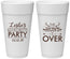 Personalized Bachelorette 24 oz Foam Cups - The Hunt Is Over | 60184