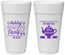 Personalized Bachelorette 24 oz Foam Cups - Teapot | 60189