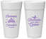 Personalized Quinceanera 24 oz Foam Cups - Bienvenidos A Mis Quince | 70005