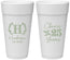 Personalized Anniversary 24 oz Foam Cups - Cheers To 25 Years | 80002