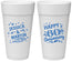 Personalized Anniversary 24 oz Foam Cups - Cheers To 60 Years | 80009