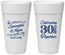 Personalized Anniversary 24 oz Foam Cups - 30 Years Together | 80013