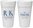 Personalized Anniversary 24 oz Foam Cups - 20th Wedding | 80021