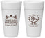 Personalized Baby Shower 24 oz Foam Cups - It’s A Doe Antler | 90001