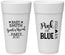 Personalized Baby Shower 24 oz Foam Cups - Gender Reveal Pink Or Blue | 90012