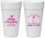 Personalized Baby Shower 24 oz Foam Cups - Drink Baby In Pink | 90014