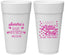 Personalized Baby Shower 24 oz Foam Cups - Sweet Little Lady | 90024