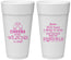 Personalized Baby Shower 24 oz Foam Cups - Cheers Bottle | 90031