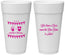 Personalized Baby Shower 24 oz Foam Cups - Beer Due Date Is Near | 90032