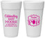 Personalized Baby Shower 24 oz Foam Cups - Going To Pop | 90040