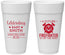 Personalized Baby Shower 24 oz Foam Cups - Future Firefighter | 90048