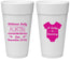 Personalized Baby Shower 24 oz Foam Cups - Baby Is Brewing | 90050