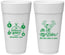 Personalized Baby Shower 24 oz Foam Cups - Oh My Deer Christmas | 90051