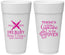Personalized Baby Shower 24 oz Foam Cups - Cupcake In The Oven | 90059