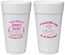 Personalized Baby Shower 24 oz Foam Cups - Sweet Little Lady | 90061