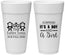 Personalized Baby Shower 24 oz Foam Cups - Gender Reveal Boy Or Girl | 90063