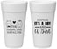 Personalized Baby Shower 24 oz Foam Cups - Gender Reveal Boy Or Girl | 90064