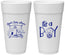 Personalized Baby Shower 24 oz Foam Cups - It’s A Boy | 90076