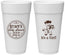 Personalized Baby Shower 24 oz Foam Cups - Horse It’s A Girl | 90077