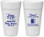 Personalized Baby Shower 24 oz Foam Cups - Made In The Usa | 90079