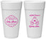 Personalized Baby Shower 24 oz Foam Cups - Princess Coming Soon | 90085