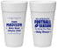 Personalized Baby Shower 24 oz Foam Cups - Football | 90091