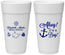 Personalized Baby Shower 24 oz Foam Cups - Nautical Ahoy It’s A Boy | 90093