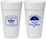 Personalized Baby Shower 24 oz Foam Cups - April Showers May Babies | 90096