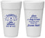 Personalized Baby Shower 24 oz Foam Cups - April Showers May Babies | 90098