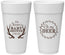 Personalized Baby Shower 24 oz Foam Cups - Oh My Deer Christmas | 90121