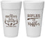 Personalized Baby Shower 24 oz Foam Cups - Rifles Or Ruffles | 90122