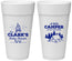 Personalized Baby Shower 24 oz Foam Cups - Little Camper | 90129