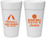 Personalized Baby Shower 24 oz Foam Cups - Basketball Beer Babies | 90134