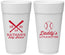 Personalized Baby Shower 24 oz Foam Cups - Baseball Little Batter | 90136