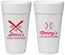 Personalized Baby Shower 24 oz Foam Cups - Baseball Little Pitcher | 90137