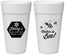 Personalized Baby Shower 24 oz Foam Cups - Mother To Bee | 90153