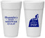 Personalized Baby Shower 24 oz Foam Cups - Shes Going To Pop | 90161