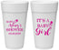 Personalized Baby Shower 24 oz Foam Cups - Baby Girl | 90171