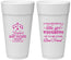 Personalized Baby Shower 24 oz Foam Cups - Little Girls Best Friend | 90173