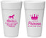 Personalized Baby Shower 24 oz Foam Cups - Little Princess | 90174
